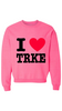 I ❤️ TRKE crewneck