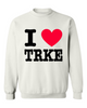 I ❤️ TRKE crewneck