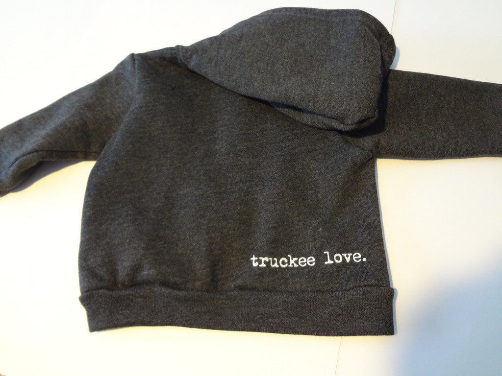 Sweatshirt-Zip Hoodie-lake love.-Toddler
