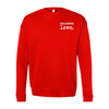 sweatshirt-drop shoulder crewneck-love stack