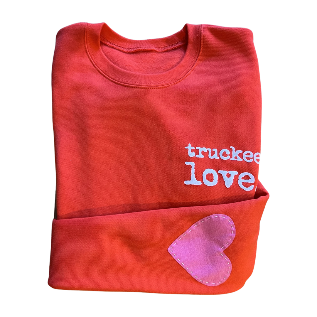 sweatshirt-drop shoulder crewneck-love stack