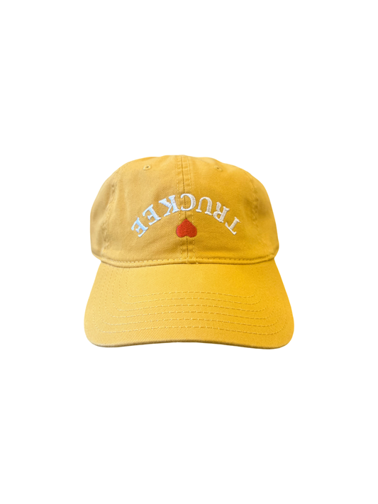 backwards & upside down cap