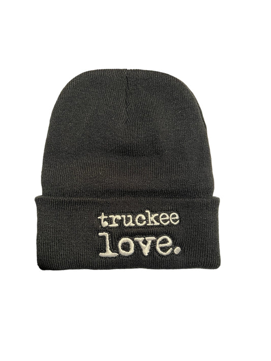 embroidered beanie