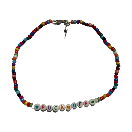 beaded necklace