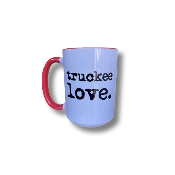 truckee love. coffee mug