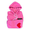 love patch hoodie