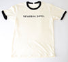 T Shirt-Ringer-truckee love.